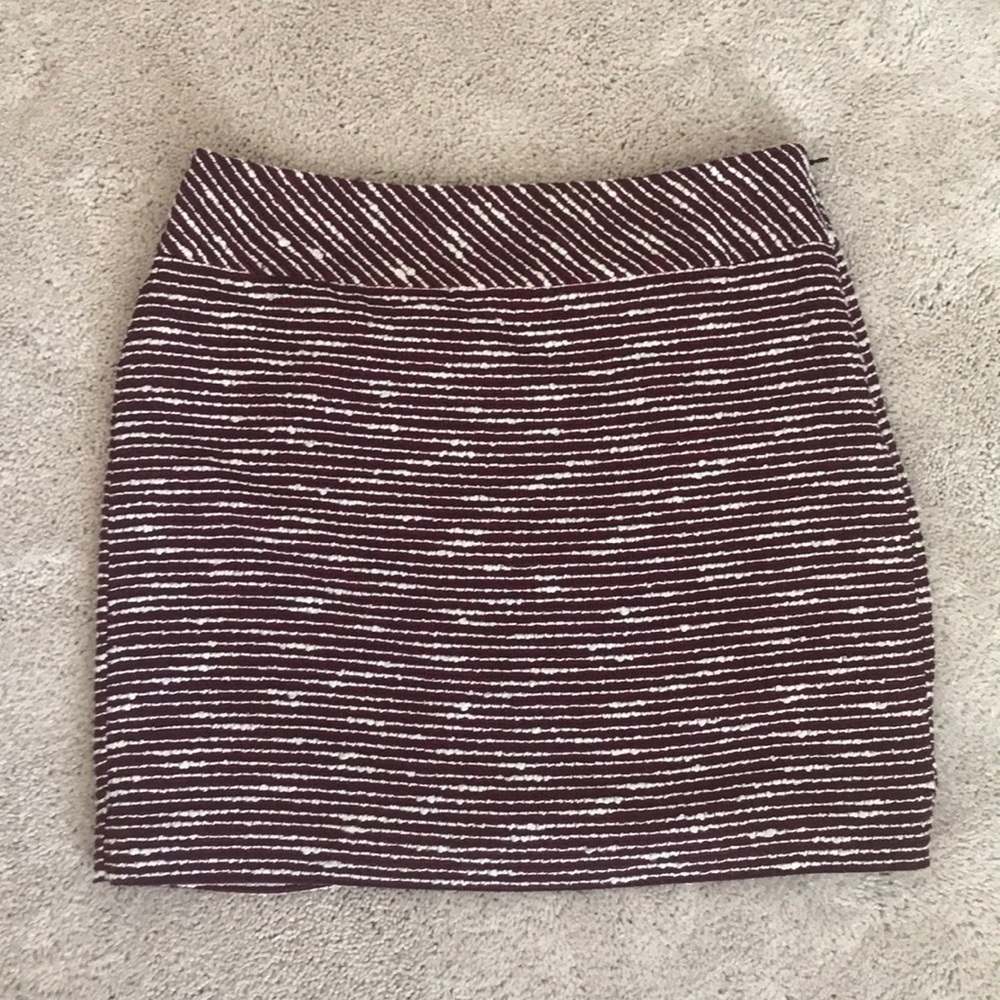 Mini tweed skirt